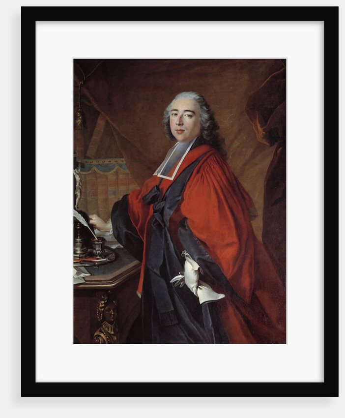 Portrait of a Magistrate by Louis Tocque