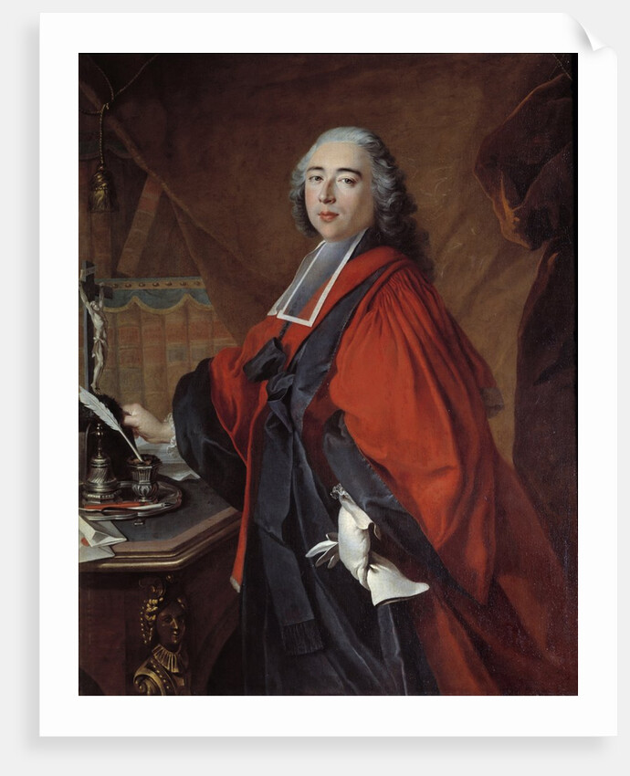 Portrait of a Magistrate by Louis Tocque