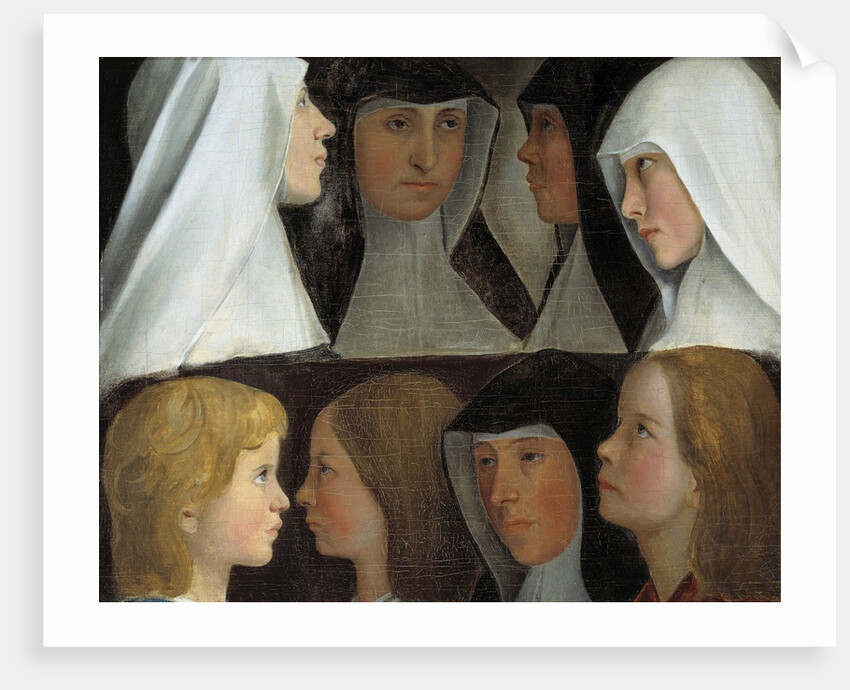 Religious postulants and novices of the Order of Saint Benedict by Anonymous