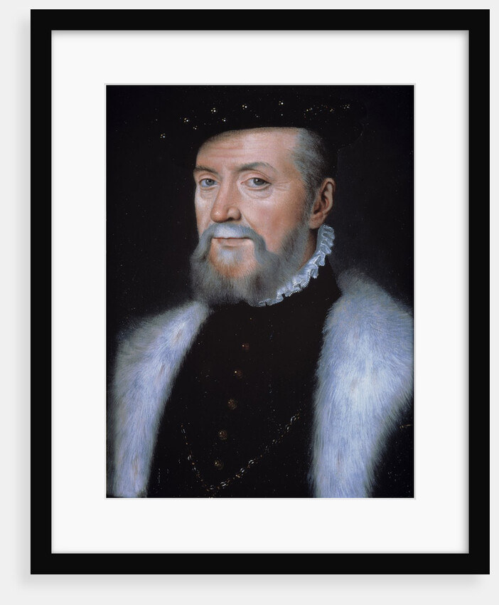 Portrait of Connetable Anne de Montmorency by Anonymous