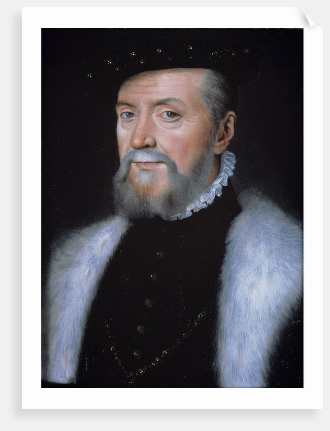 Portrait of Connetable Anne de Montmorency by Anonymous