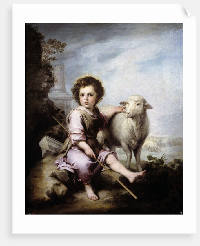The Good Shepherd by Bartolome Esteban Murillo