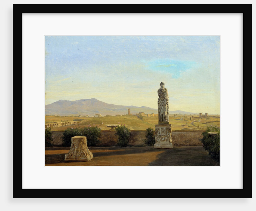 Panorama from the Villa Mattei by Carl Christian Constantin Hansen