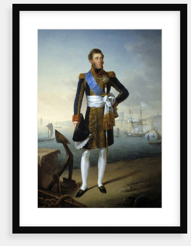 Portrait of Louis Antoine of France, Duke of Angouleme by Francois Joseph Kinson