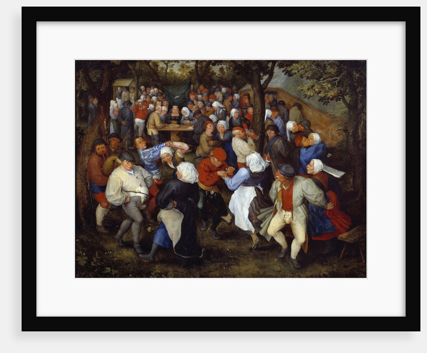 The Feast of the "Rosiere" or Farmers Wedding by Jan Brueghel the Elder