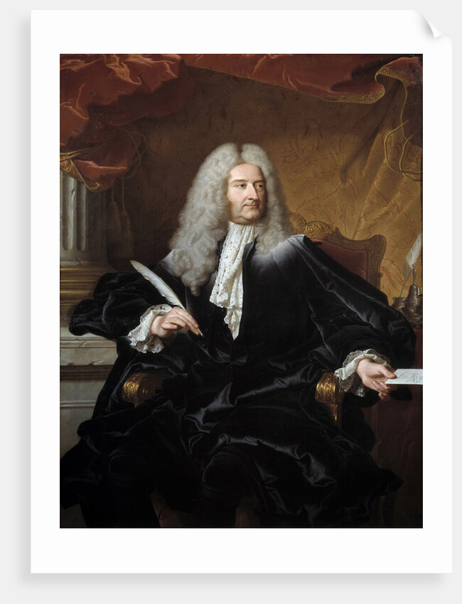 Portrait of Germain Louis de Chauvelin by Hyacinthe Rigaud
