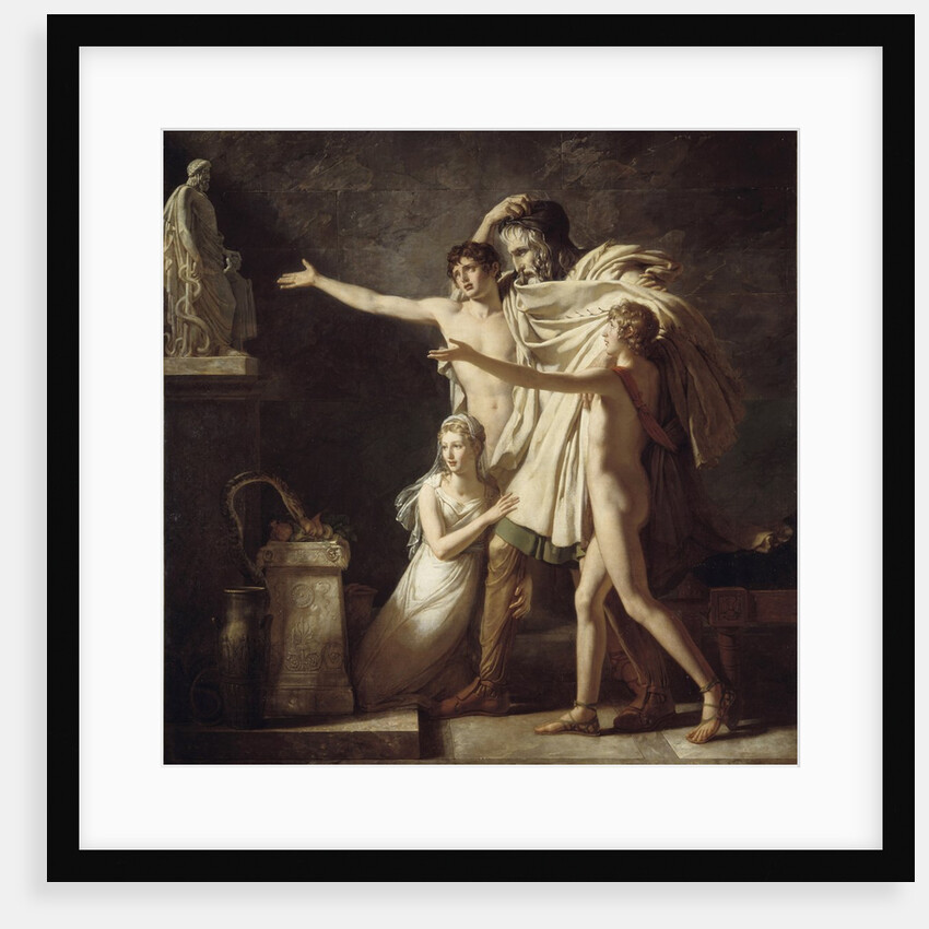 The Offering to the god Aesculapius by Pierre Narcisse Guerin