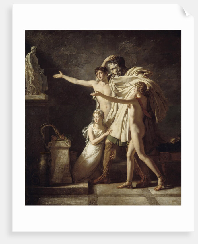 The Offering to the god Aesculapius by Pierre Narcisse Guerin