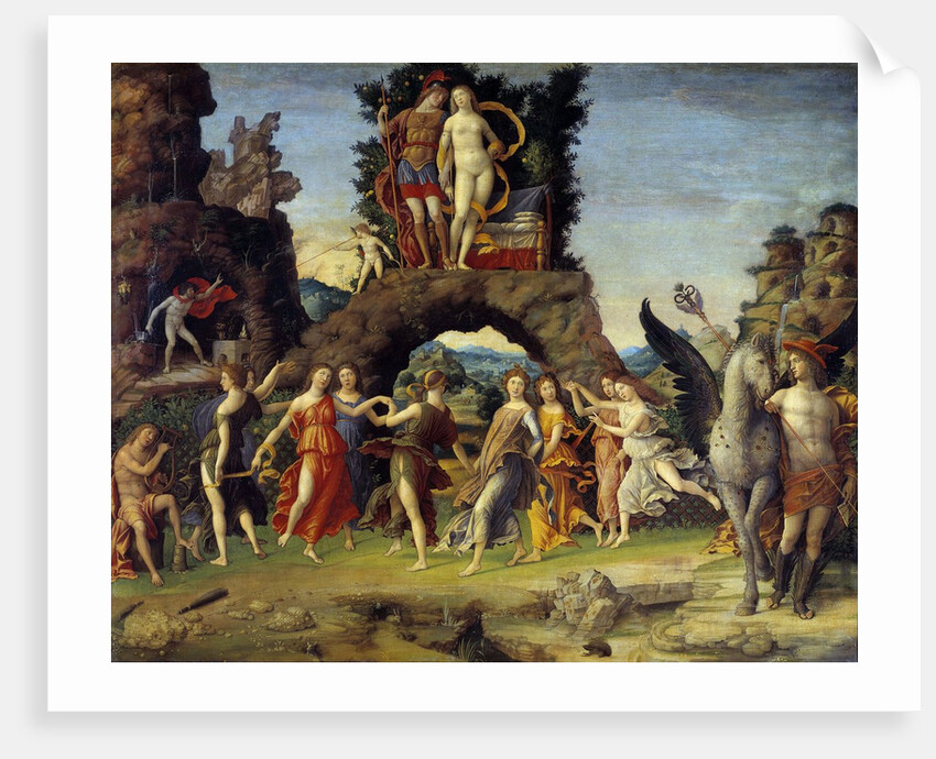 Parnassus (Mars and Venus) by Andrea Mantegna
