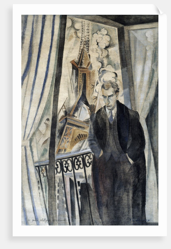 Portrait of the poet Philippe Soupault by Anonymous