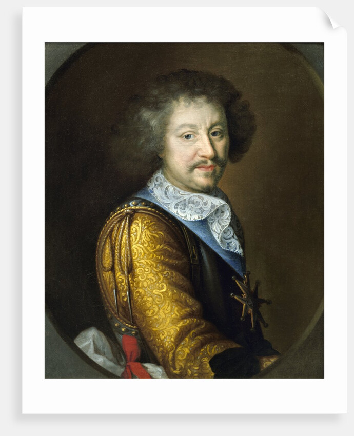 Portrait of Francois II d'Espinay, Marquis de Saint Luc by Louis Ferdinand Elle the Elder