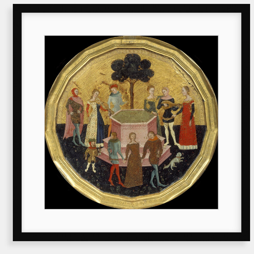 The Garden of Love attributed to Andrea da Firenze by Anonymous