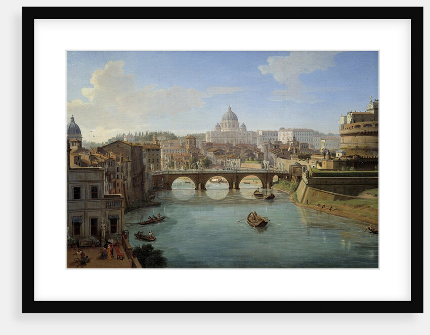 View of St. Peter's Basilica in Rome by Gaspar van Wittel