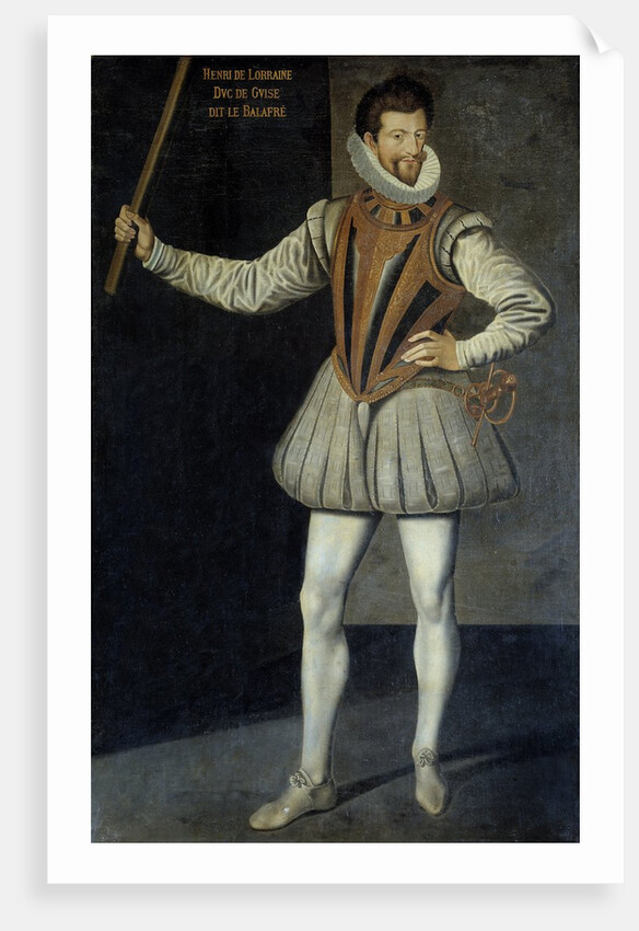 Portrait of Henry I Duke of Guise by Anonymous