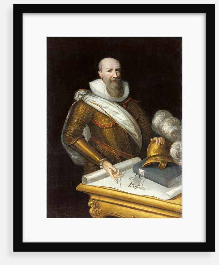 Portrait of the first Duke of Sully, Maximilien de Bethune by Frans Pourbus the Younger