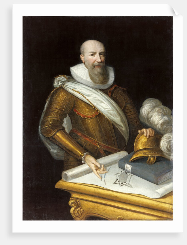 Portrait of the first Duke of Sully, Maximilien de Bethune by Frans Pourbus the Younger