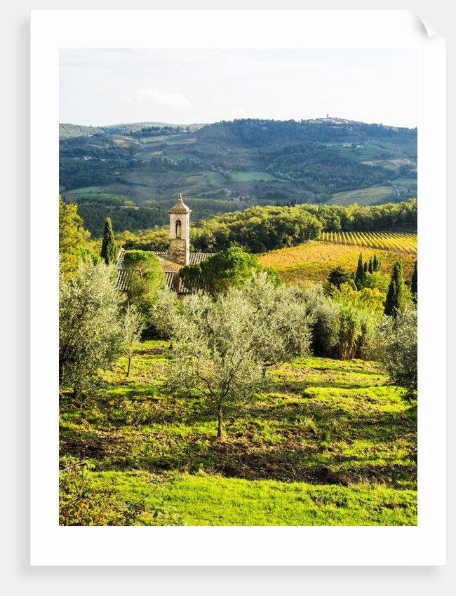 Pieve di Santa Maria Novella Near Radda in Chianti by Anonymous