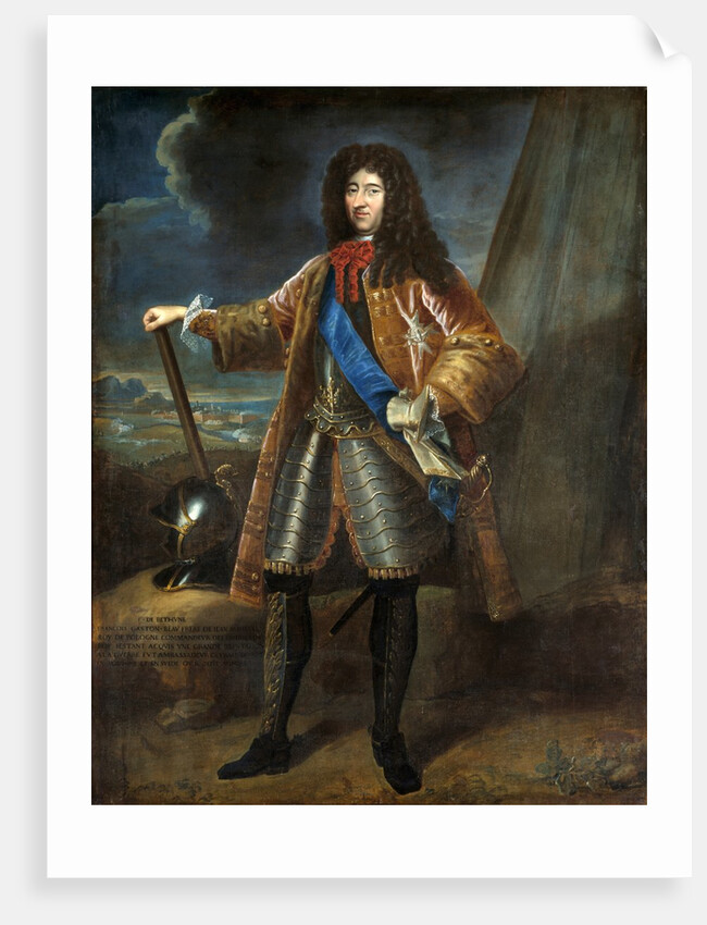 Portrait of Francois Gaston de Bethune by Anonymous