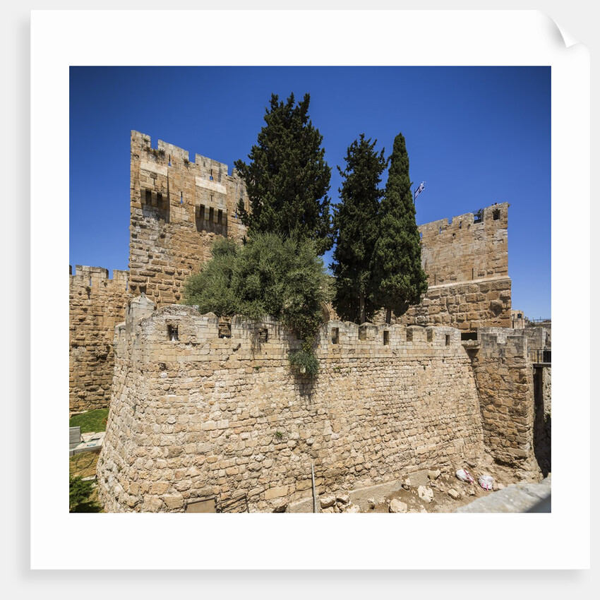 Old Town, the Tower of David (or Citadel of Jerusalem) by Anonymous