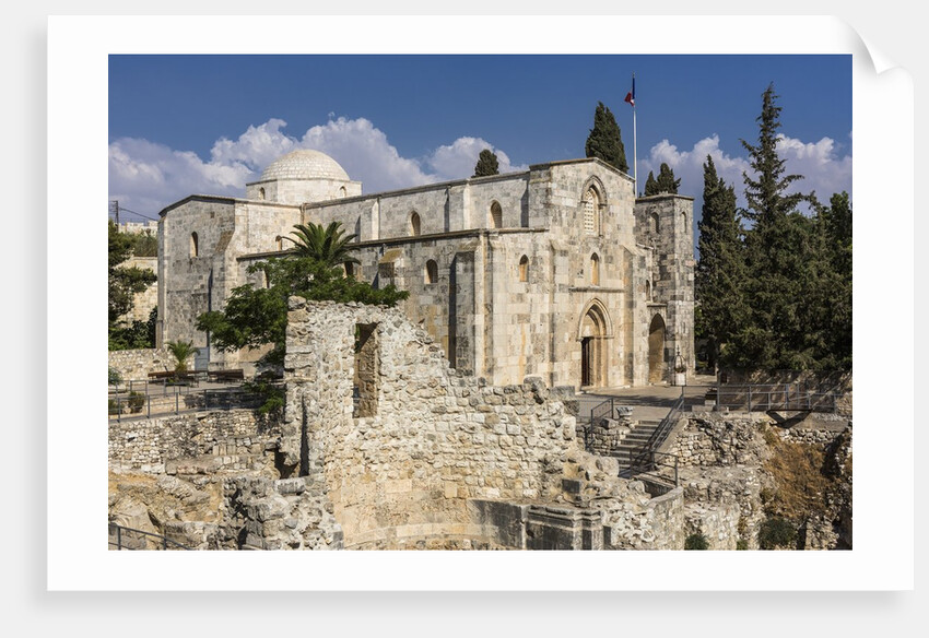 Old Town, Muslim Quarter, the Pool of Bethesda and the Church of St. Anne by Anonymous