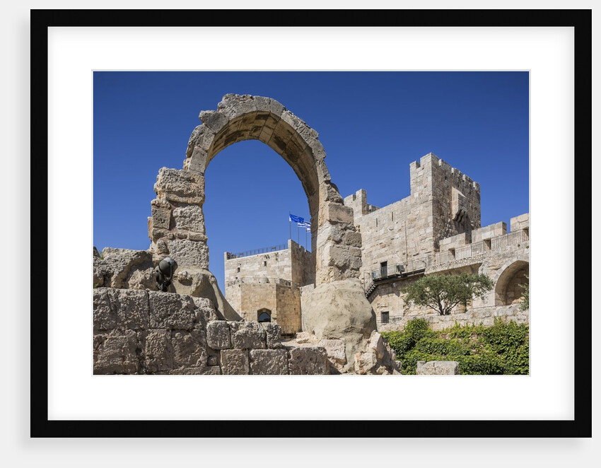 Old Town, the Tower of David (or Citadel of Jerusalem) by Anonymous