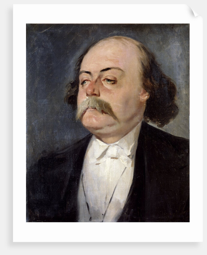 Portrait of Gustave Flaubert by Eugene Giraud