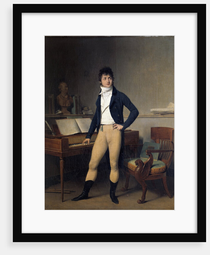 Portrait of Francois Adrien Boieldieu by Louis Leopold Boilly