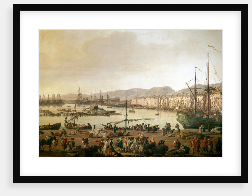 View of the Sea-Port of Toulon by Joseph Vernet