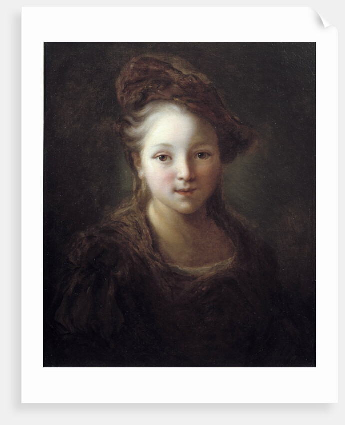 Portrait of a young girl by Alexis Grimou