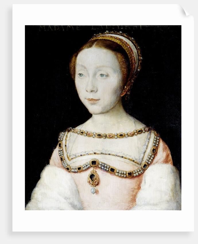 Portrait of Francoise de Longwy by Corneille de Lyon