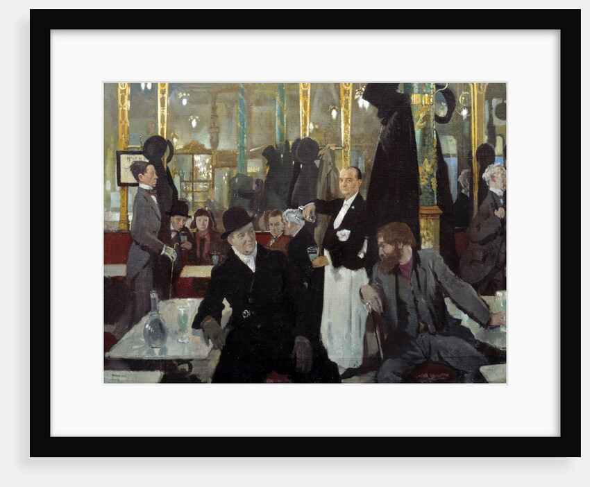 The Cafe Royal in London by Sir William Orpen