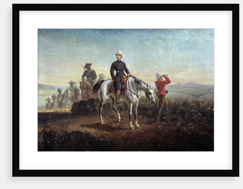 Portrait of Prince Eugene Louis Napoleon Bonaparte in Zululand by Olivier Pichat