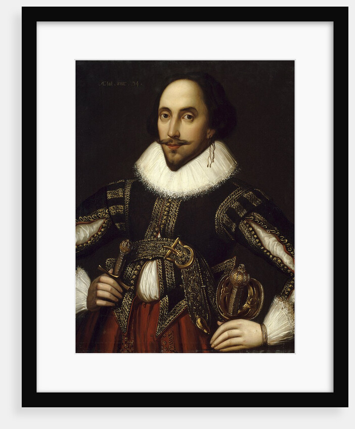 Portrait of William Shakespeare - by Louis Coblitz