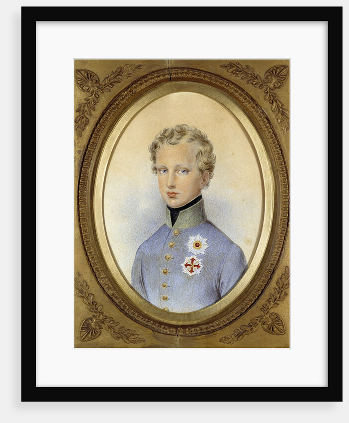 Portrait of the Duke of Reichstadt - by Johann Nepomuk Ender