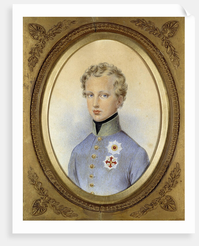 Portrait of the Duke of Reichstadt - by Johann Nepomuk Ender