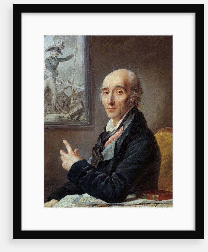 Portrait of Pierre Augereau - by Johannet Heinsius