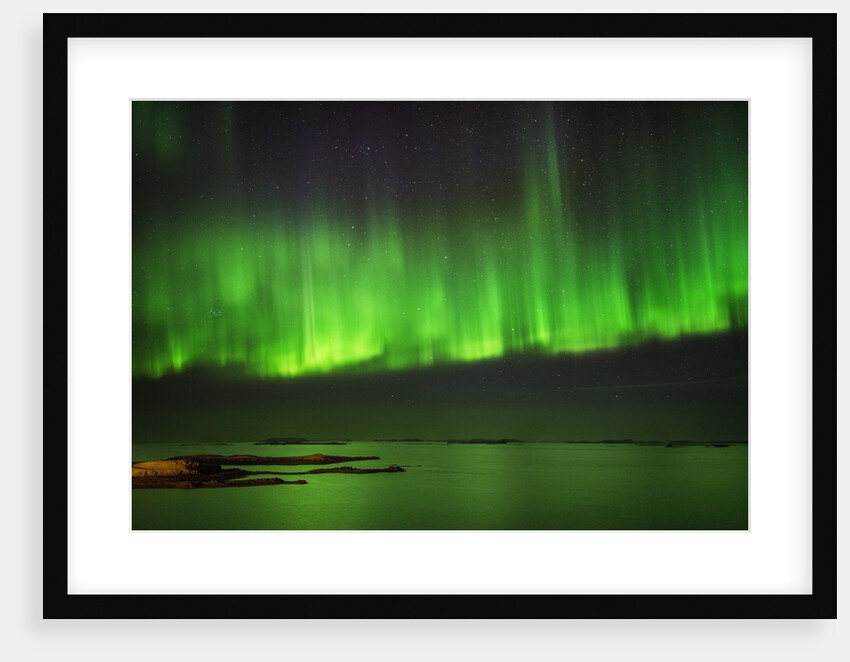 Aurora Borealis or Northern Lights, Iceland by Anonymous