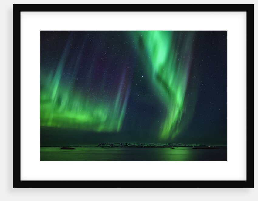 Aurora Borealis or Northern Lights, Iceland by Anonymous