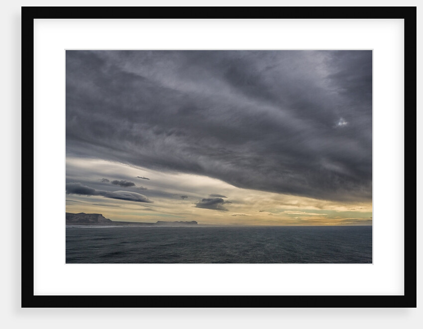 Stormy skies by Dyholaey, South Coast of Iceland by Anonymous