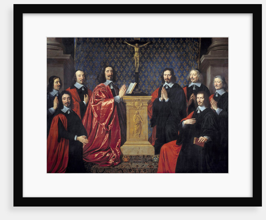 The Provost of the Merchants and Aldermen of Paris by Philippe de Champaigne