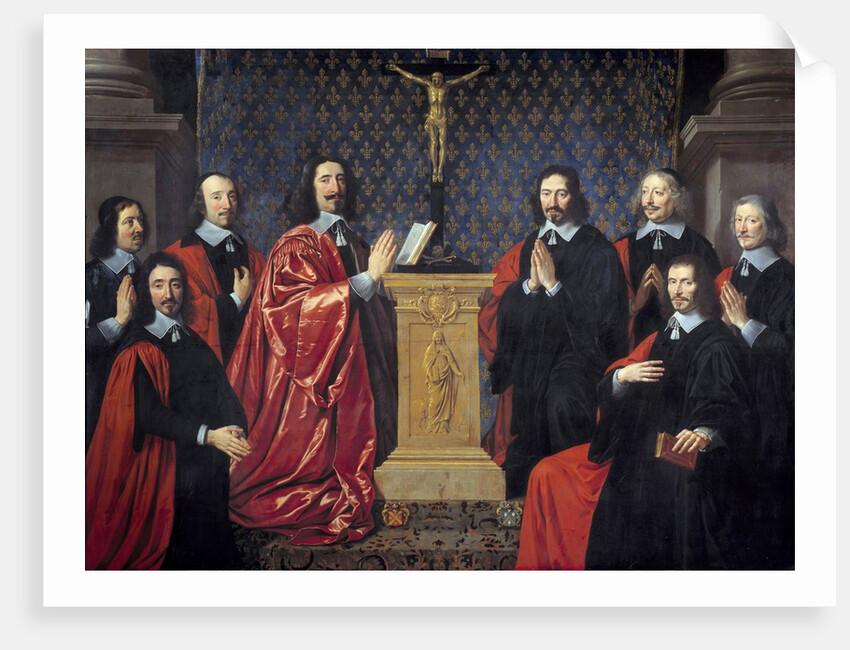 The Provost of the Merchants and Aldermen of Paris by Philippe de Champaigne