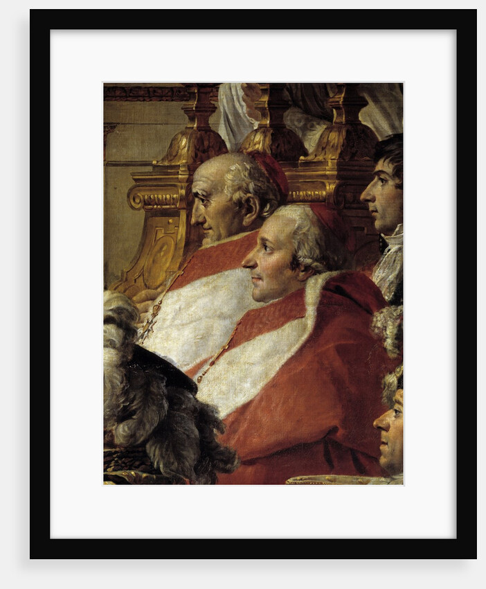 Detail of The Consecration of the Emperor Napoleon I by Jacques Louis David