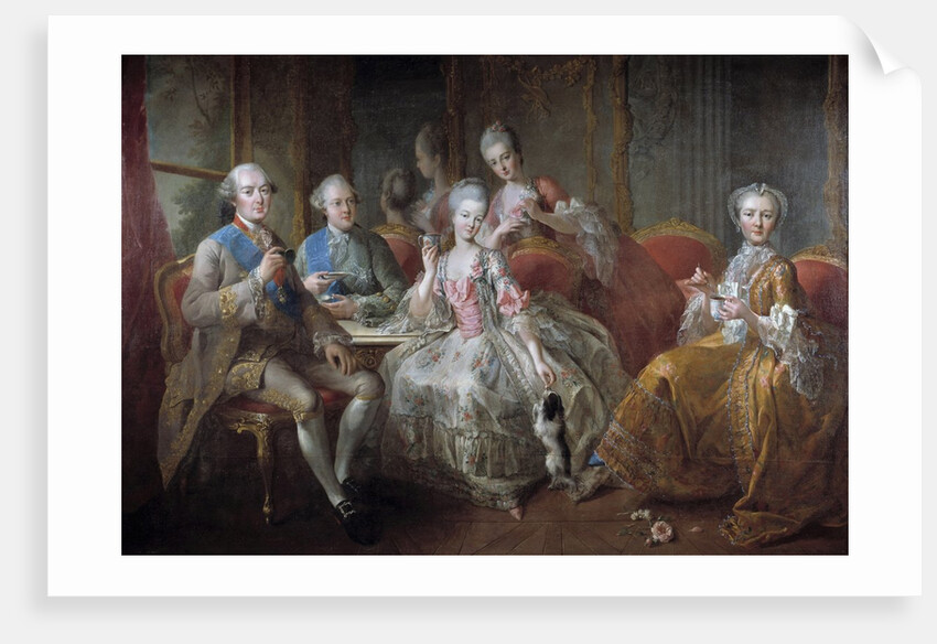 The Penthievre Family in 1768 by Jean-Baptiste Charpentier