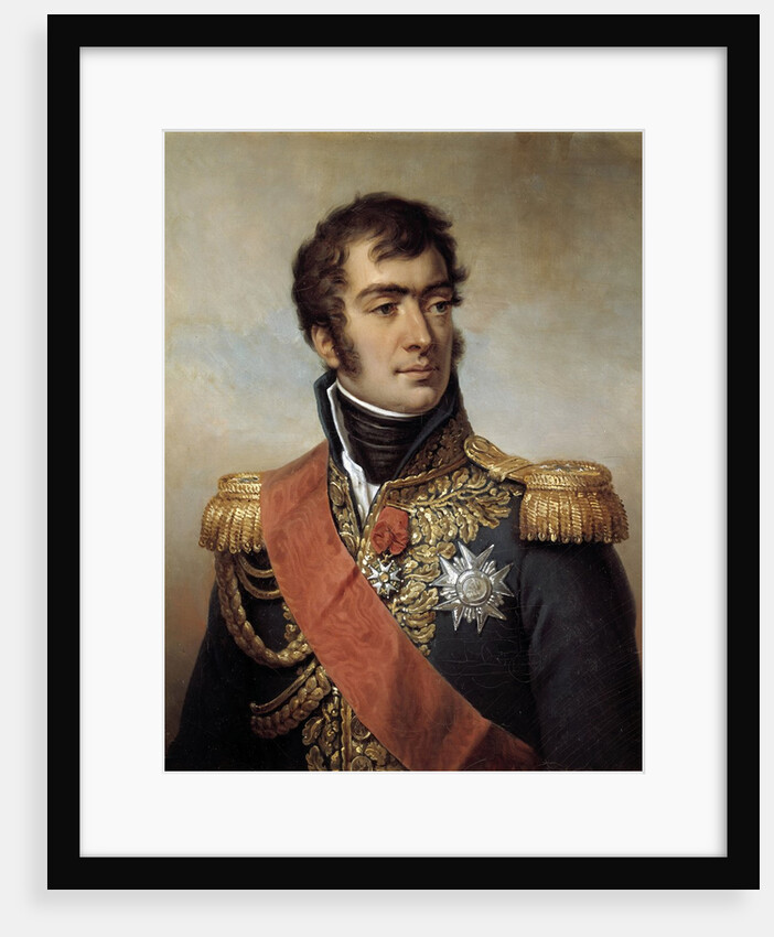 Portrait of Auguste Frederic Louis Viesse de Marmont by Paulin Jean Baptiste Guerin