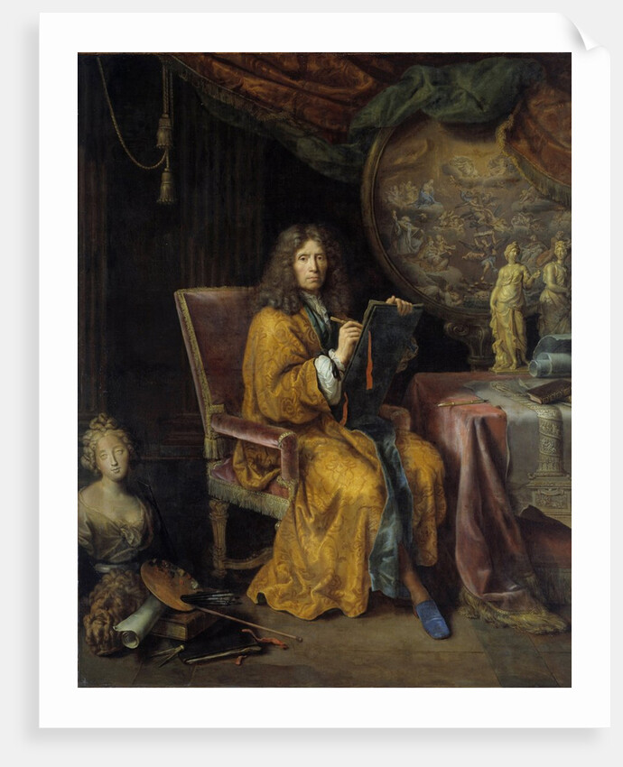 Self Portrait of Pierre Mignard by Anonymous