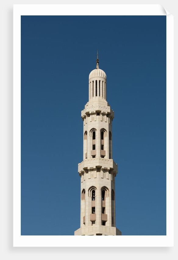 Sultan Qaboos Grand Mosque in Muscat by Anonymous