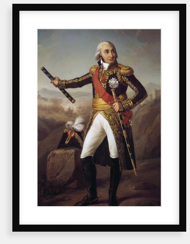 Portrait of Jean Baptiste, Comte Jourdan by Eugene-Louis Charpentier