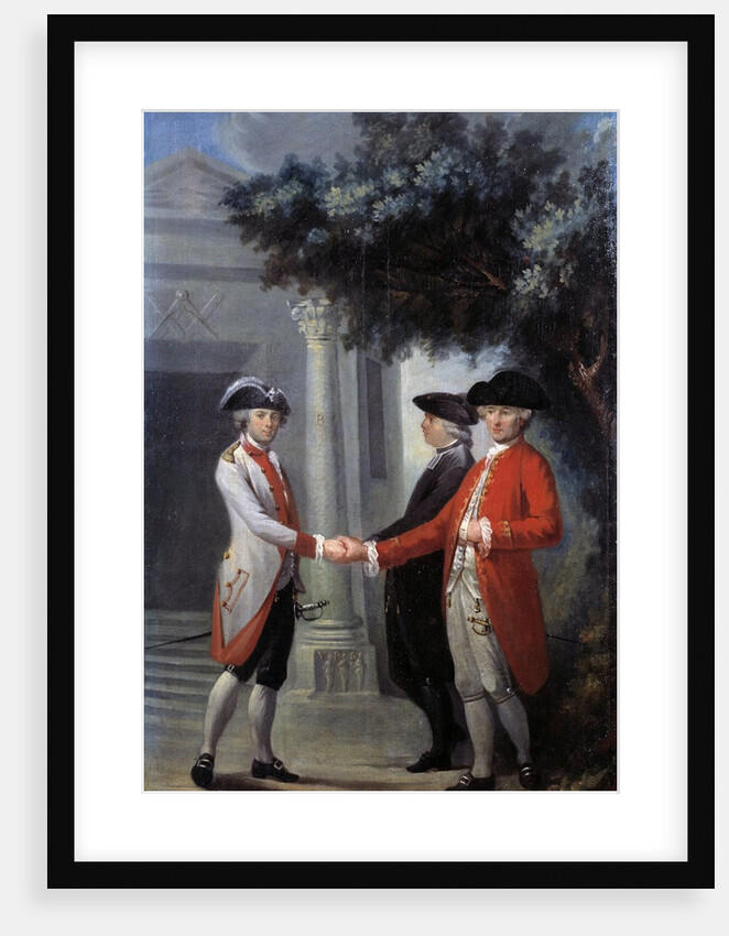 The Union of the three orders by Michel-Nicolas Perseval