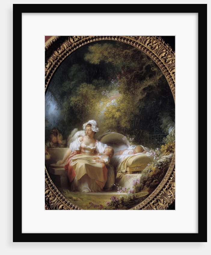 The Good Mother by Jean-Honore Fragonard