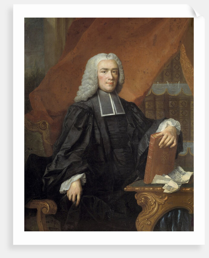Portrait of Nicolas Rene Berryer by Jacques-Francois Delyen